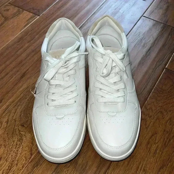 Madewell Court Sneakers in White Leather Size 10 - Picture 2 of 10